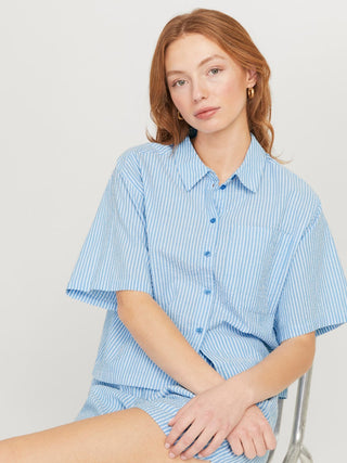 175854001 Little Boy Blue/STRIPED;7