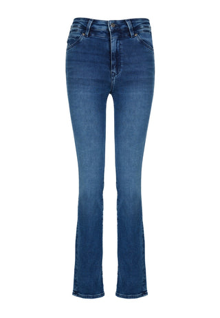 90151 Indigo blue sateen STR;4