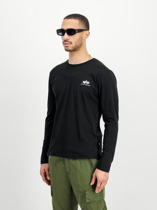 Alpha Industries / Herren-Shirt / Basic LS Small Logo