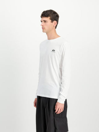 Alpha Industries / Herren-Shirt / Basic LS Small Logo