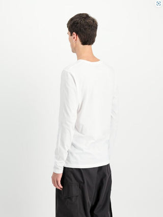 Alpha Industries / Herren-Shirt / Basic LS Small Logo