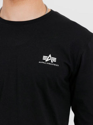 Alpha Industries / Herren-Shirt / Basic LS Small Logo