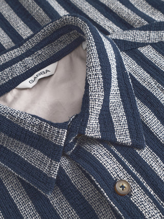 0056 Navy Stripe;3