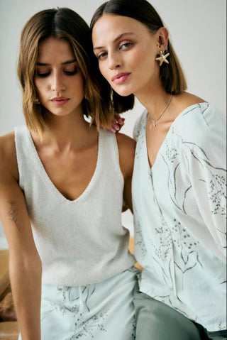 FREE QUENT / Damen-Tops / FQGRSCALIVA-TOP