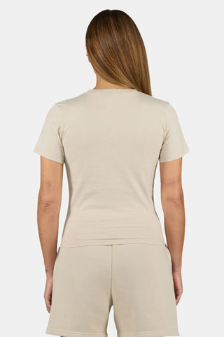 Washed Light Beige White;3
