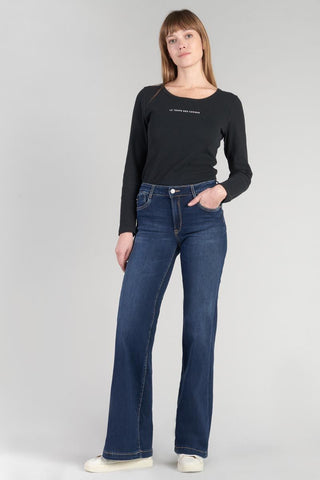 les temps des cerises / Damen-Jeans / JEAN FEMME PUPLHIGH FLARE