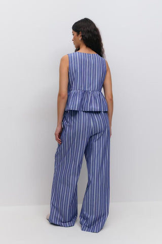 Blue/stripe;3