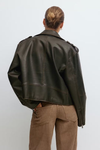 Ginatricot / Damen-Jacke / Short ou biker jacket