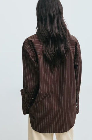 Ginatricot / Damen-Bluse / Poplin shirt