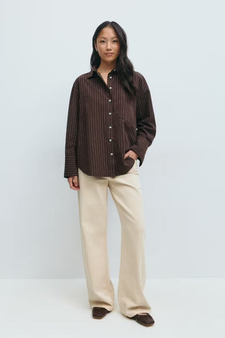 Ginatricot / Damen-Bluse / Poplin shirt
