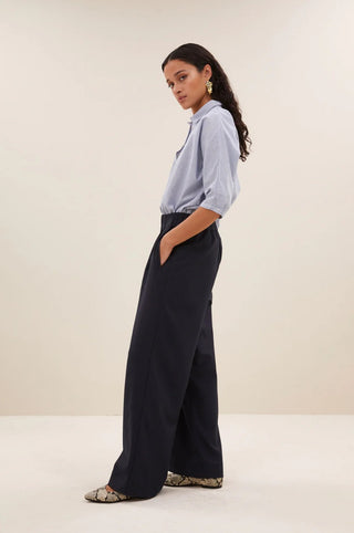 By-Bar / Damen-Hose / benji copper stripe pants