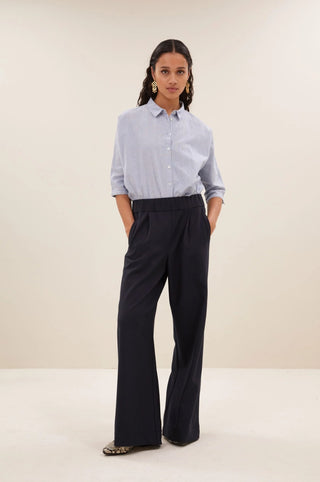 By-Bar / Damen-Hose / benji copper stripe pants