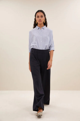 By-Bar / Damen-Hose / benji copper stripe pants
