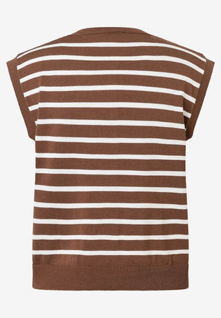 2262 knit stripes sweet toffee offw;2