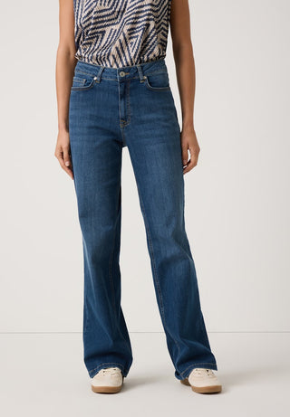 0962 middle blue denim;1