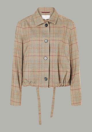 3258 brown glencheck;1