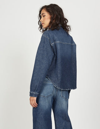 7858 worn rough denim;5