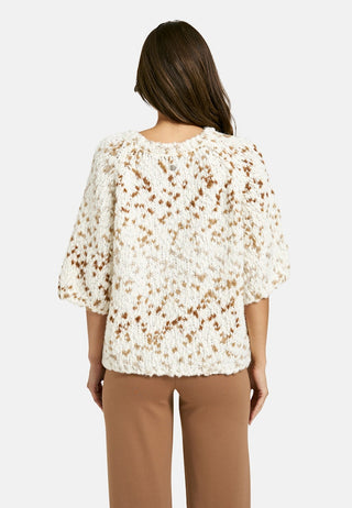 Smith&Soul / Damen-Strick / EFFECT YARN HALF SLV PULLOVER