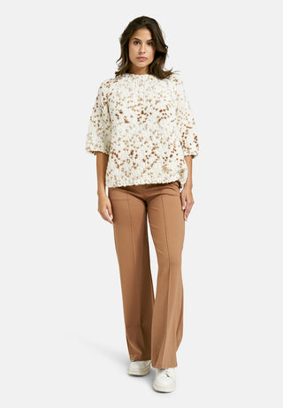Smith&Soul / Damen-Strick / EFFECT YARN HALF SLV PULLOVER