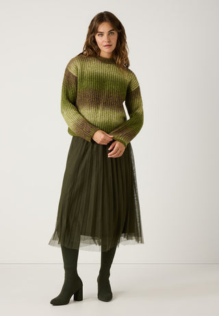 3660 multicolour yarn knit;2