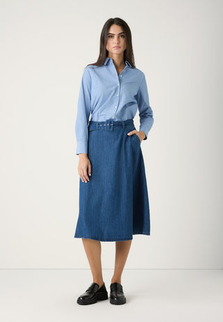 0962 middle blue denim;2