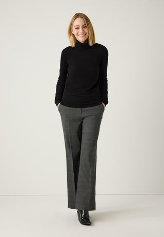 More & More / Damen-Hose / Glencheck Marlene Pants