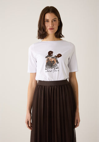 More & More / Damen-Shirt / Shirt with Funny Print