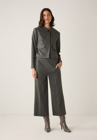 More & More / Damen-Shirt / Shirt with Print Girl with Earri