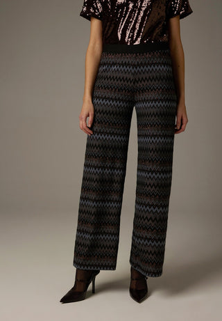 More & More / Damen-Bluse / Fancy Jersey Pants