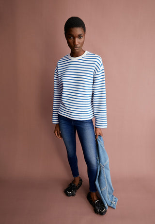 ARMEDANGELS / Damen-Sweat / FRANKAA  STRIPE