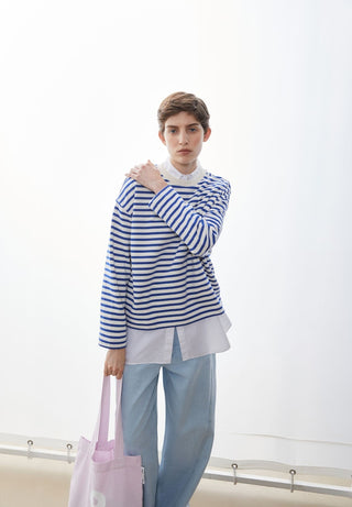 ARMEDANGELS / Damen-Sweat / FRANKAA MAARLEN STRIPE SWEAT