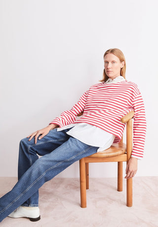 ARMEDANGELS / Damen-Sweat / FRANKAA MAARLEN STRIPE SWEAT