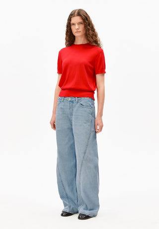 ARMEDANGELS / Damen-Shirt / FINE S SL KNIT SWEATER