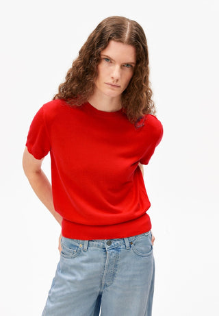 ARMEDANGELS / Damen-Shirt / FINE S SL KNIT SWEATER