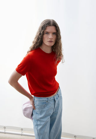 ARMEDANGELS / Damen-Shirt / FINE S SL KNIT SWEATER