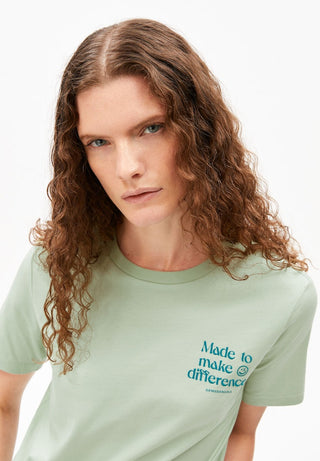 ARMEDANGELS / Damen-Shirt / LUALAA EMBRO T-SHIRT