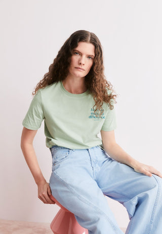ARMEDANGELS / Damen-Shirt / LUALAA EMBRO T-SHIRT