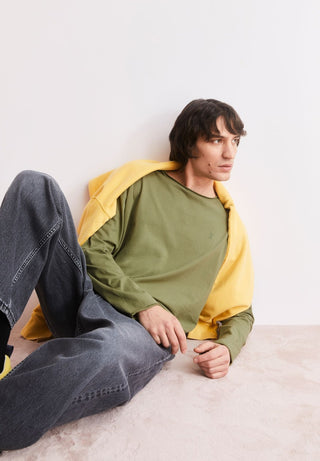 ARMEDANGELS / Herren-Shirt / JAAMES LONGSLEEVE BRUSHED