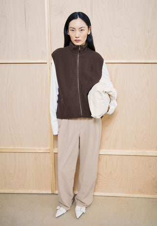 ARMEDANGELS / Damen-Jacke / COTTON FLEECE VEST
