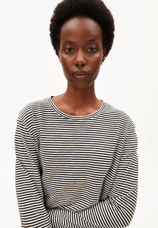 ARMEDANGELS / Damen-Shirt / SLUB JERSEY STRIPE LONGSLEEVE