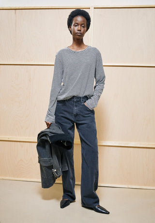 ARMEDANGELS / Damen-Shirt / SLUB JERSEY STRIPE LONGSLEEVE