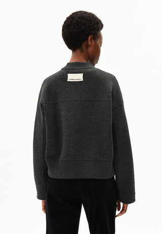 ARMEDANGELS / Damen-Jacke / COTTON-WOOL BOMBER KNIT JACKET