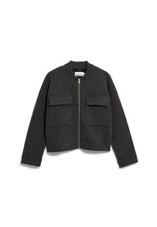 ARMEDANGELS / Damen-Jacke / COTTON-WOOL BOMBER KNIT JACKET