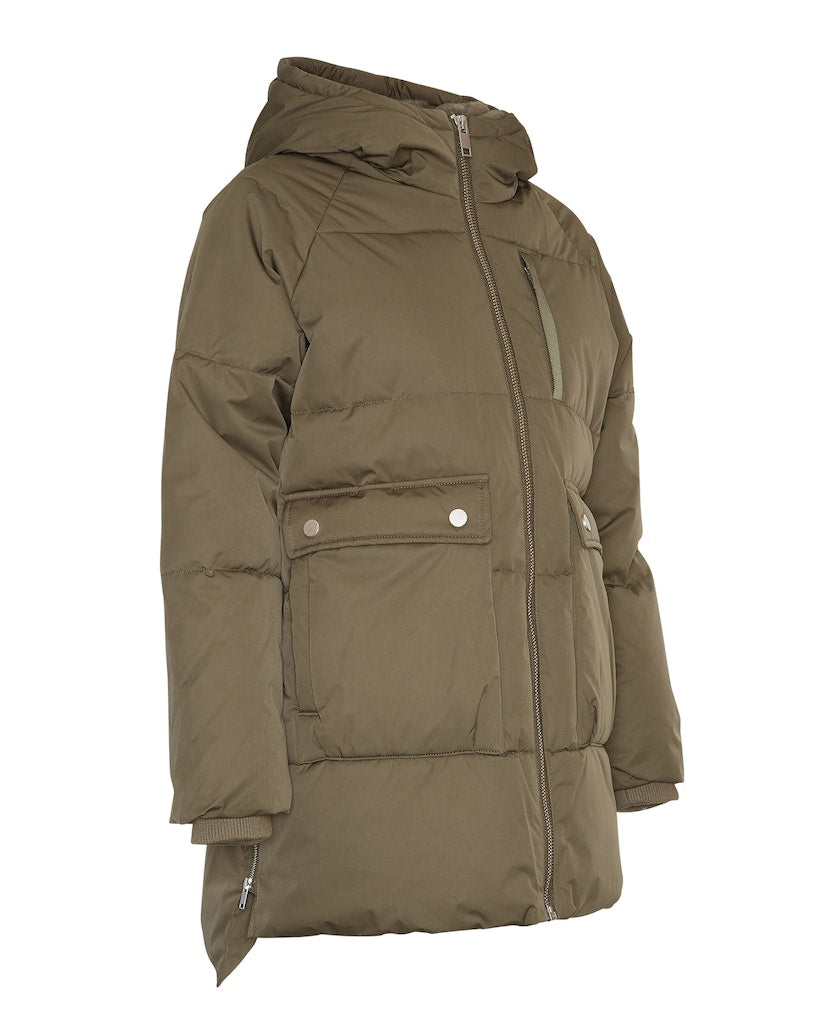 Moss Copenhagen Damen-Jacke Pavinaria Hood Jacket – Indigo Mode