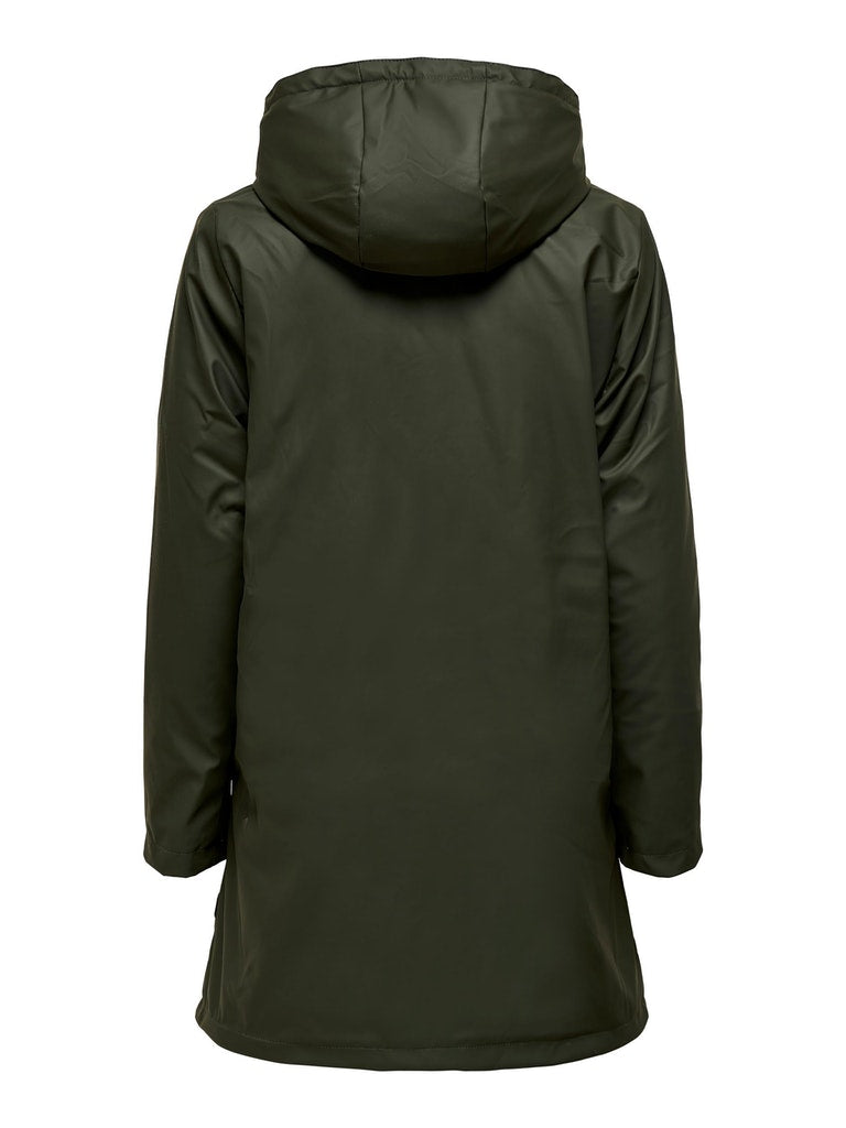 Only ONLSALLY RAINCOAT OTW NOOS Noir - Livraison Gratuite | Spartoo ! - Vêtements Parkas Femme Only ONLSALLY RAINCOAT OTW NOOS Noir - Livraison Gratuite | Spartoo ! - Vêtements Parkas Femme
