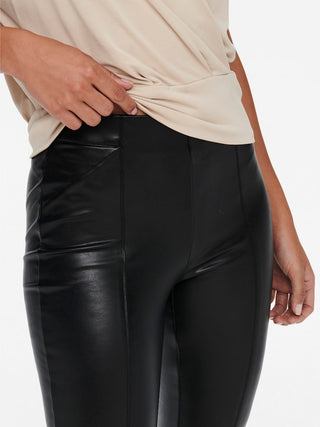 Bestseller / Damen-Hose / ONLJESSIE FAUXLEATHER LEGGING OTW N