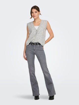Only / Damen-Jeans / ONLBLUSH MID FLARED DNM TAI0918 NOO