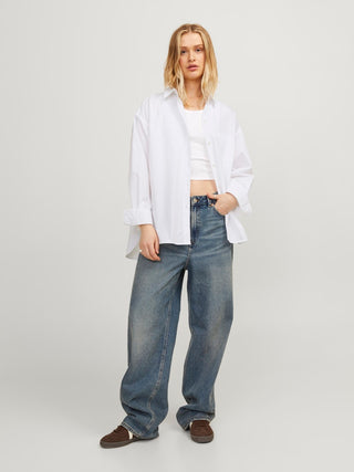 Bestseller / Damen-Bluse / JXJAMIE LS RELAXED POPLIN SHIRT WVN