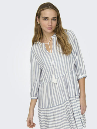 177922003 Cloud Dancer/BLUE STRIPE;6