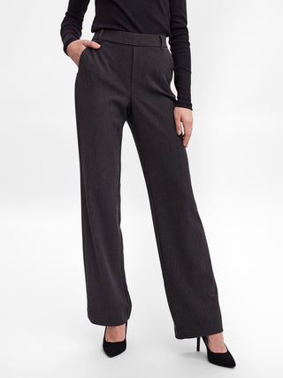 Bestseller / Damen-Hose / VMMAYA MW STRAIGHT SOLID PANT NOOS